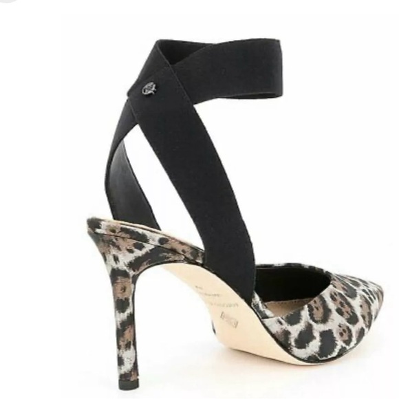 Antonio Melani Leopard Print Heels Size 9.5 - Picture 2 of 14